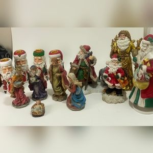vintage christmas xmas decorations 1950s (13 Items)